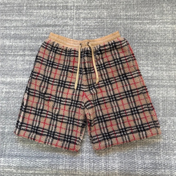 Burberry Other - Burberry Tan and Black Plaid Men's Shorts